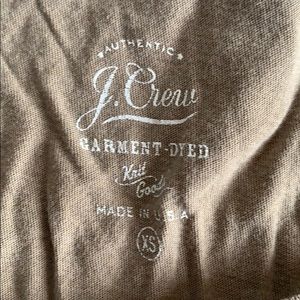 Jcrew Garment Dyed short sleeve T